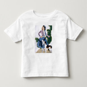 T-shirt Pour Les Tous Petits Costumez la conception pour la chasseuse, 1922