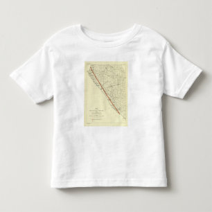 T-shirt Pour Les Tous Petits Côte de la Californie montrant la crevasse de San