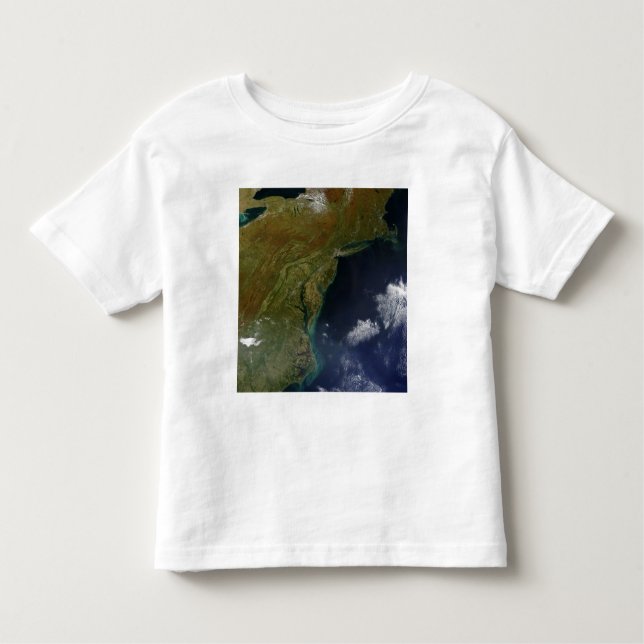 T-shirt Pour Les Tous Petits Côte Est des États-Unis (Devant)