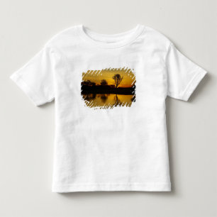 T-shirt Pour Les Tous Petits Coucher de soleil, Billabong de Yellow Water