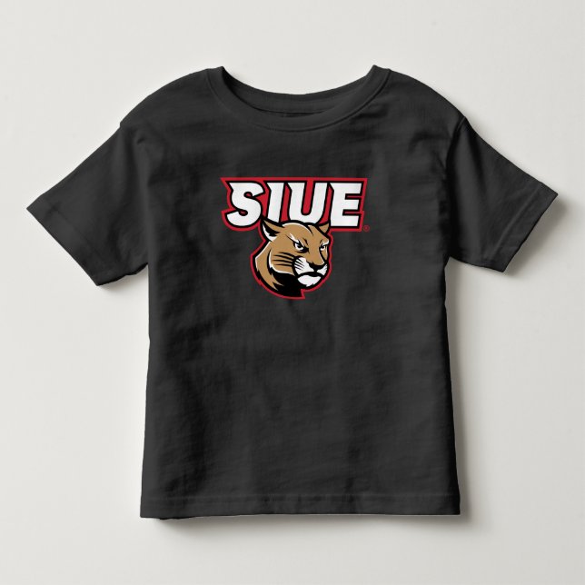 T-shirt Pour Les Tous Petits Cougars de SIUE (Devant)