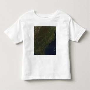 T-shirt Pour Les Tous Petits Couleurs de chute dans les États-Unis du Sud-est