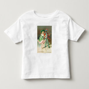 T-shirt Pour Les Tous Petits Couples dans le costume faisant la