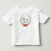 Couronne aquarelle d'eau romantique Rose | Fille d