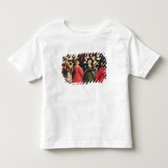 T-shirt Pour Les Tous Petits Couronnement de la Vierge, 1513 (huile sur (Devant)