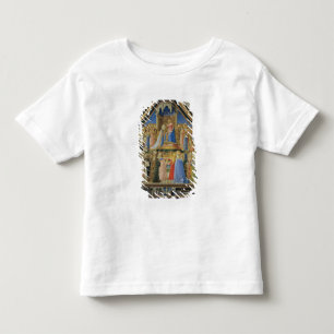 T-shirt Pour Les Tous Petits Couronnement de la Vierge, c.1430-32
