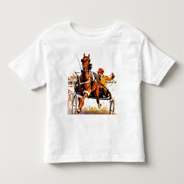 T-shirt Pour Les Tous Petits Course de harnais (Devant)