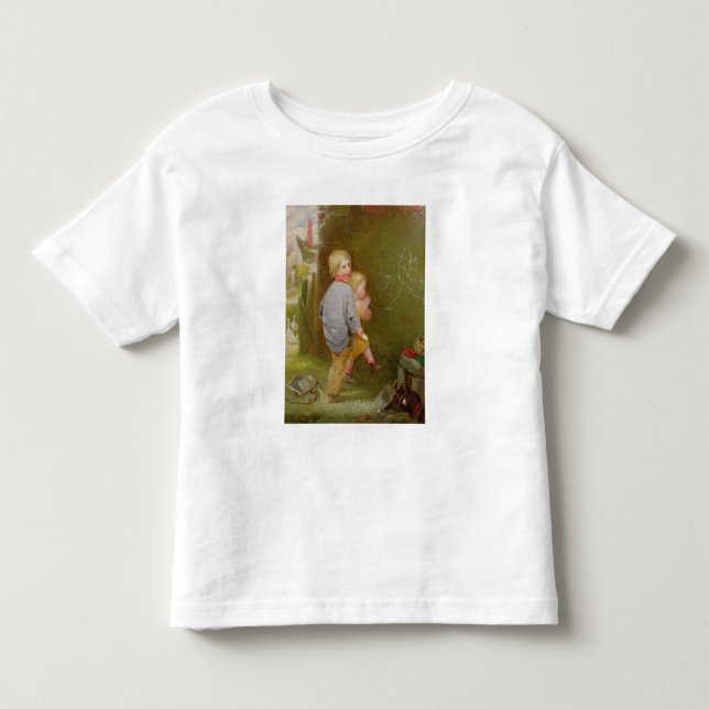 T-shirt Pour Les Tous Petits Courses de génie (Devant)