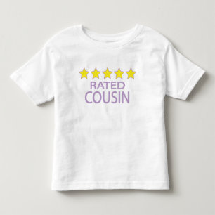 T-shirt Pour Les Tous Petits Cousin cinq étoiles
