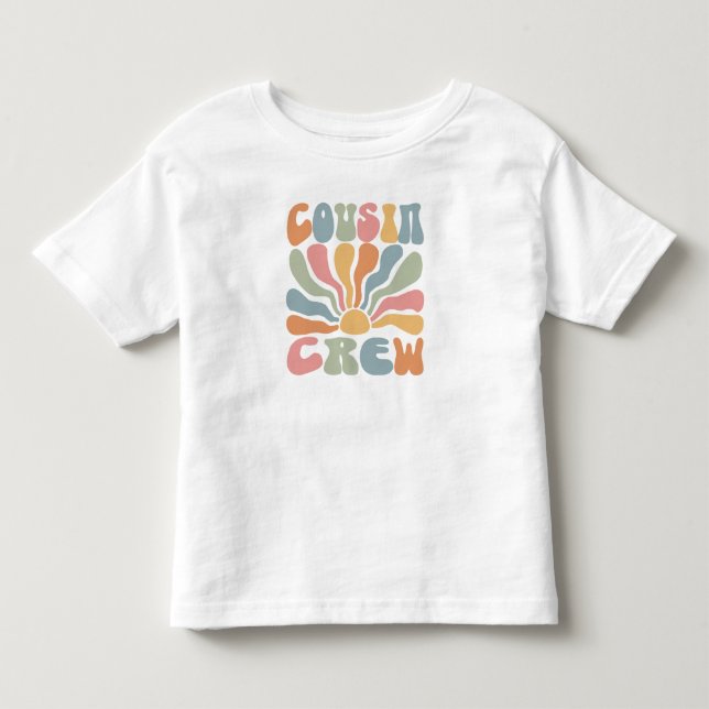 T-shirt Pour Les Tous Petits Cousin Crew. #3 (Devant)