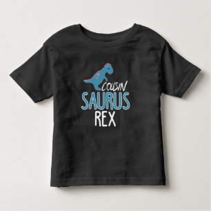 T-shirt Pour Les Tous Petits Cousin Saurus Rex Funny Dinosaur Lover Kid Dino