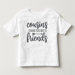 T-shirt Pour Les Tous Petits Cousins Make The Best Friends