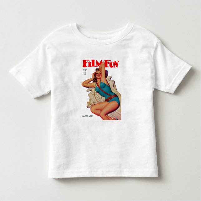 T-shirt Pour Les Tous Petits Couverture de magazine d'amusement de film 9 (Devant)