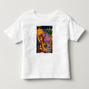 T-shirt Pour Les Tous Petits Couverture de magazine d'histoires de planète 5