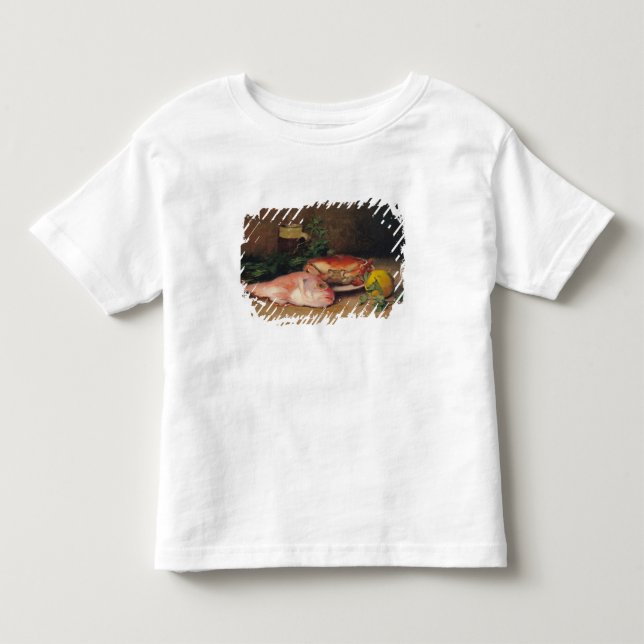 T-shirt Pour Les Tous Petits Crabe et mulet rouge (Devant)