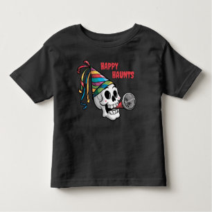 T-shirt Pour Les Tous Petits Crâne de fête coloré