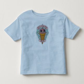 T-shirt Pour Les Tous Petits Crème glacée : Fonte glacée ironique de l'IA (Spoi