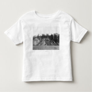T-shirt Pour Les Tous Petits Crête de calamité dans la photographie de Black