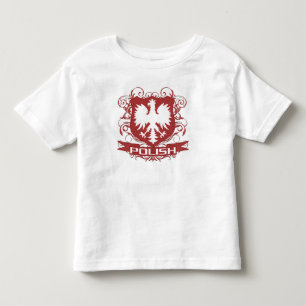 T-shirt Pour Les Tous Petits Crête polonaise d'Eagle