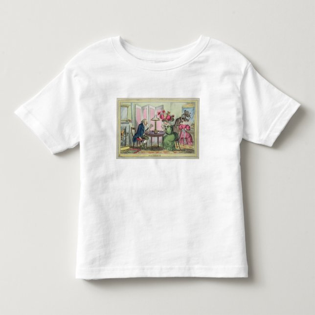T-shirt Pour Les Tous Petits Cribbage, édité par Thomas McLean, Londres (colo (Devant)