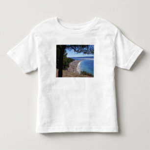 T-shirt Pour Les Tous Petits Croatie, île de Brac, Bol, Golden Cape Beach