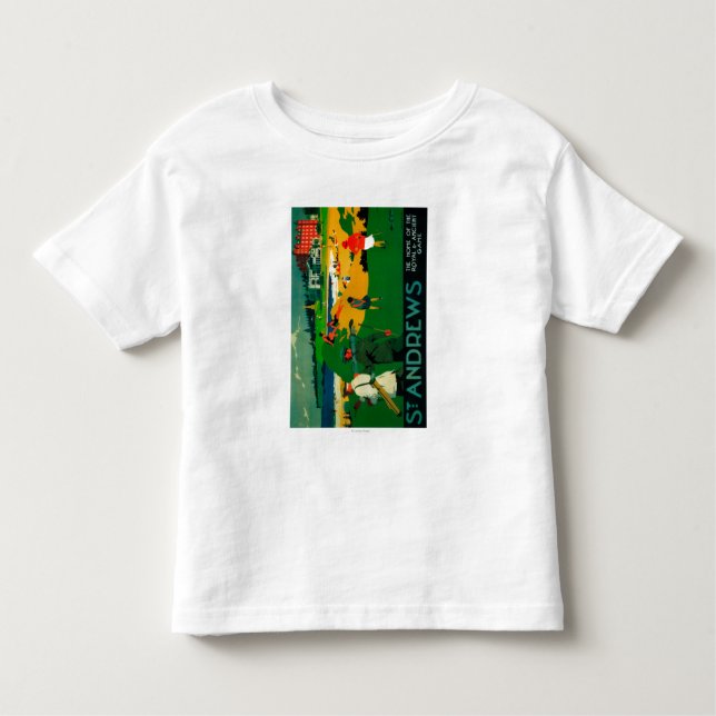 T-shirt Pour Les Tous Petits Cru PosterEurope de Saint Andrews (Devant)