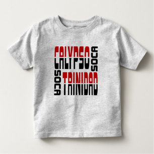 T-shirt Pour Les Tous Petits Cube en Soca de calypso du Trinidad