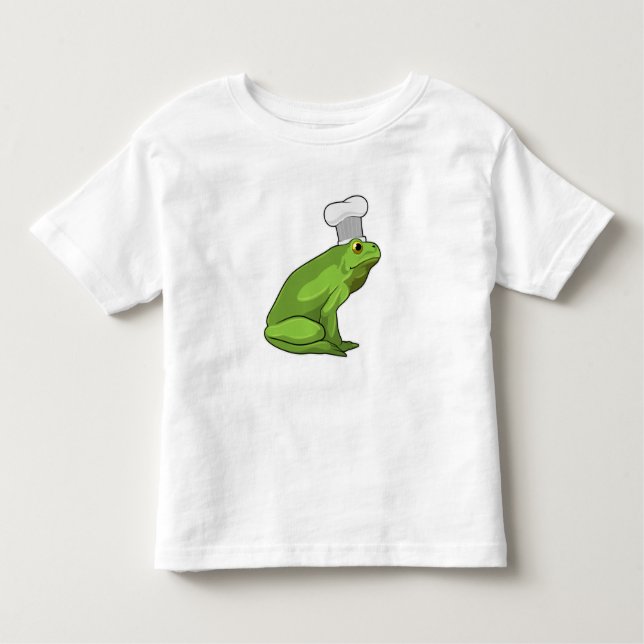 T-shirt Pour Les Tous Petits Cuire la grenouille avec casquette (Devant)