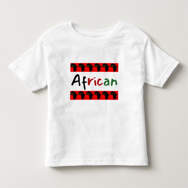 T-shirt Pour Les Tous Petits Cuisine africaine (Devant)