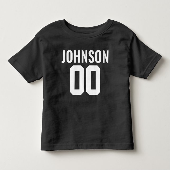 T-shirt Pour Les Tous Petits Custom Family Name (Devant)