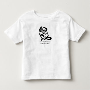 T-shirt Pour Les Tous Petits Cute Cheeky singkey - BONOBO - Afrique
