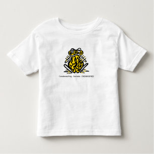 T-shirt Pour Les Tous Petits Cute Corroboree FROG - Faune - Amphibian