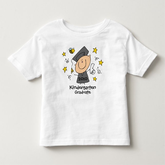 T-shirt Pour Les Tous Petits Cute Garçon Grad Custom (Devant)