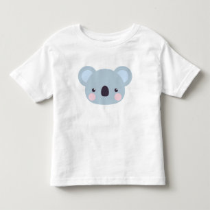 T-shirt Pour Les Tous Petits Cute Kawaii Koala Face Baby Bodysuit