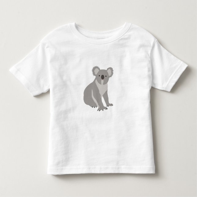 T-shirt Pour Les Tous Petits Cute Koala Animal australien (Devant)