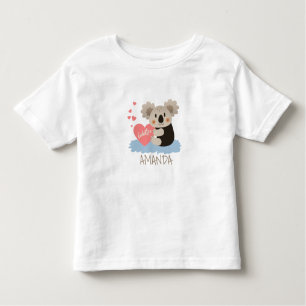 T-shirt Pour Les Tous Petits Cute Koala Cuddles ID386