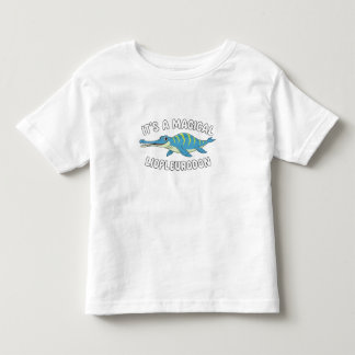 T-shirt Pour Les Tous Petits Cute Magical Liopleurodon Fantasy Prehistoric Ocea