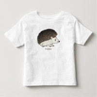 Cute prickly hedgehog cartoon
