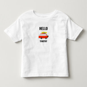 T-shirt Pour Les Tous Petits Cute van été salutations modèle