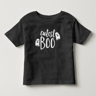 T-shirt Pour Les Tous Petits Cutest Boo   Halloween