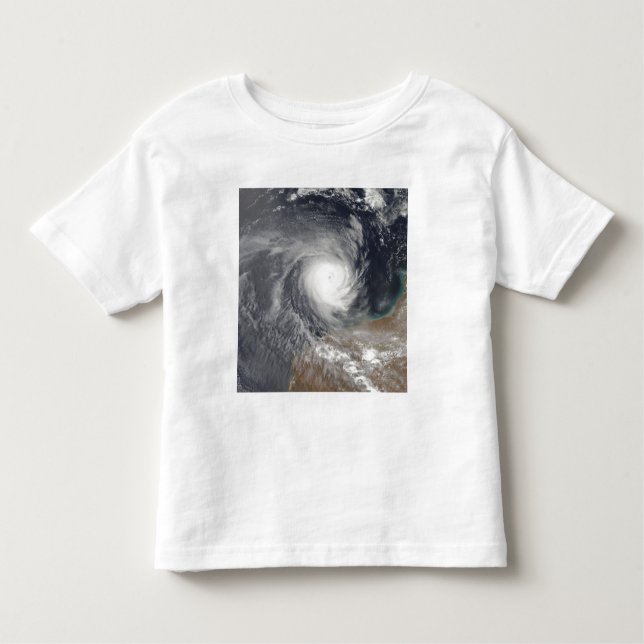 T-shirt Pour Les Tous Petits Cyclone tropical Billy au large de l'Australie (Devant)