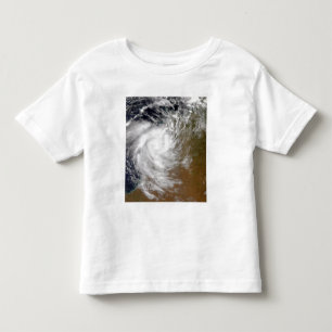 T-shirt Pour Les Tous Petits Cyclone tropical Magda venant à terre dans austra