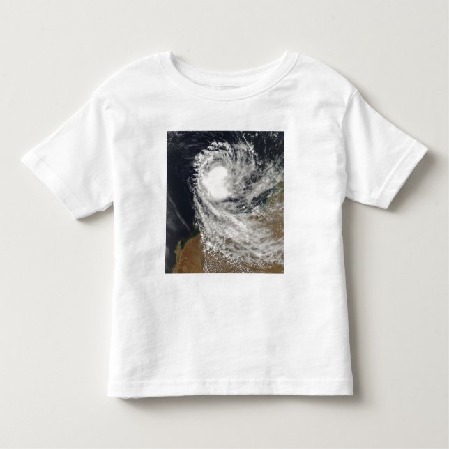 T-shirt Pour Les Tous Petits Cyclone tropical Ophélie en Australie (Devant)