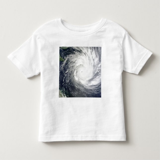 T-shirt Pour Les Tous Petits Cyclone tropical Yasi (Devant)