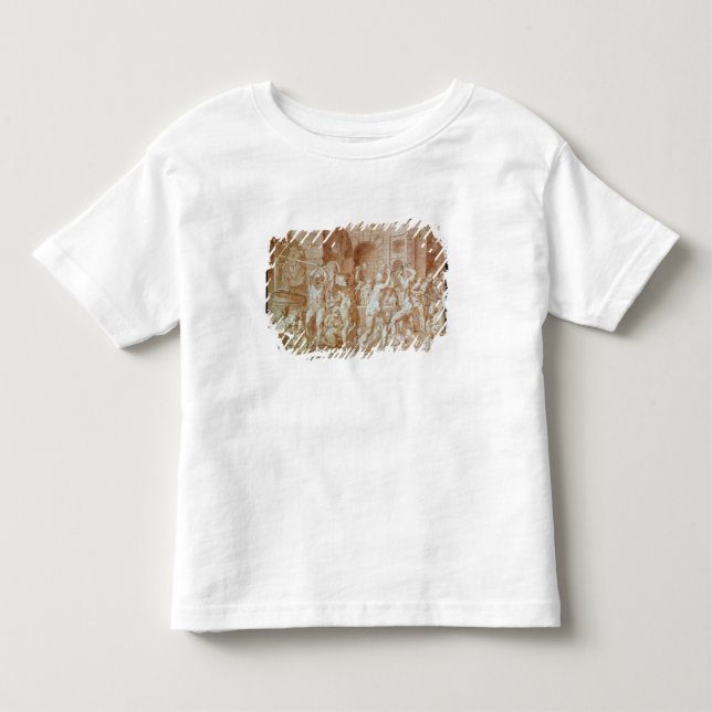 T-shirt Pour Les Tous Petits Cyclopes dans la forge de Vulcan (Devant)