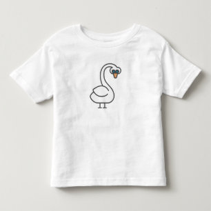 T-shirt Pour Les Tous Petits Cygne de Swivvel