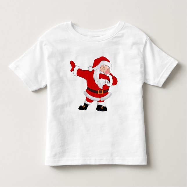 T-shirt Pour Les Tous Petits Dabbing Santa Claus Noël Dab (Devant)