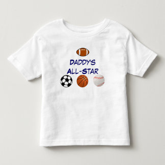 T-shirt Pour Les Tous Petits Daddy's All-star Toddler Tee