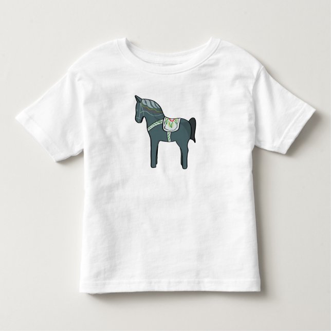 T-shirt Pour Les Tous Petits Dala horse (Devant)