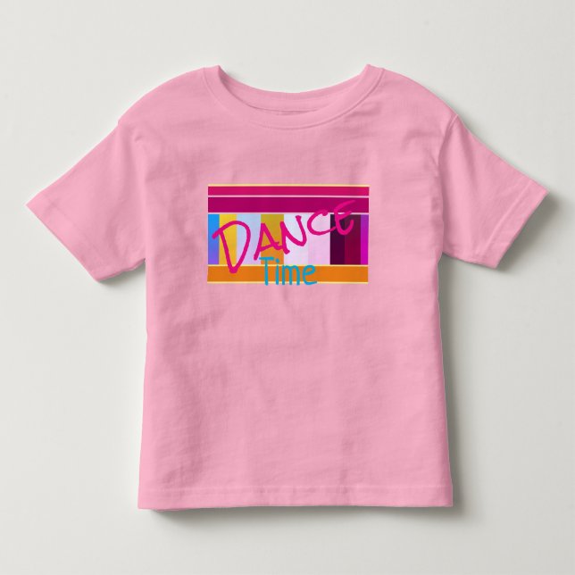 T-shirt Pour Les Tous Petits Dance Design à thème (Devant)